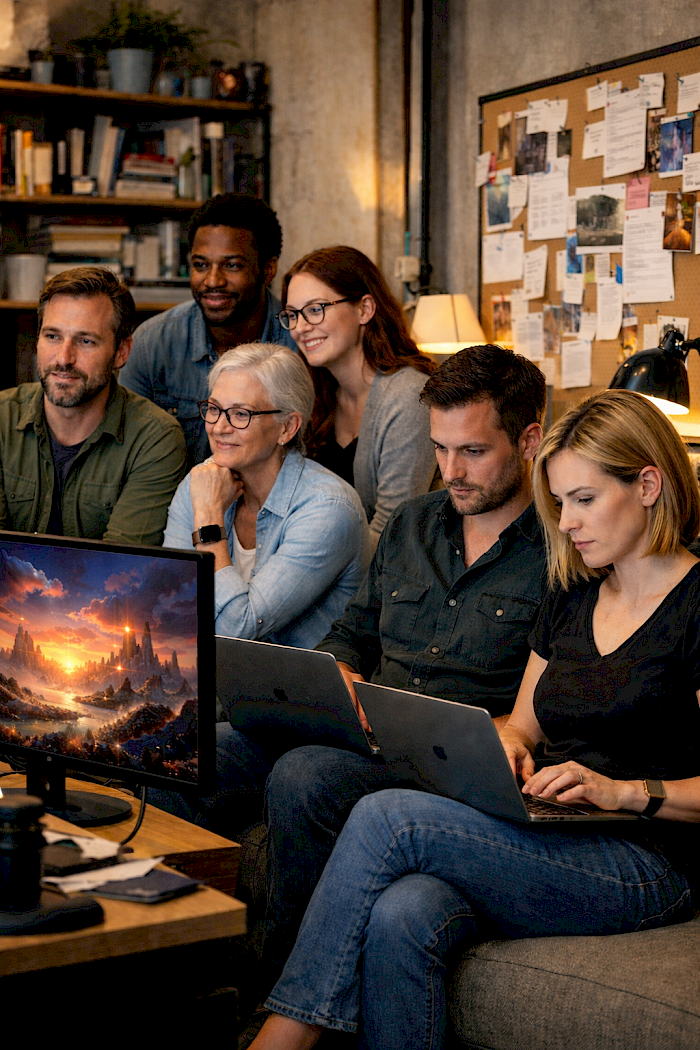 Mit ChatGPTE generiertes KI-Symbolbild