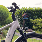 Foto eines E-Fahrrads, das über Bikeleasing die Mitarbeitenden im Beckmann Verlag fit hält