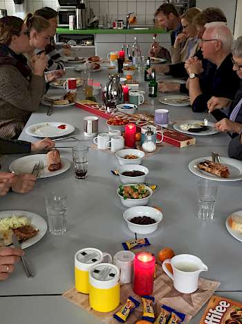 Nett und flexibel: unser Sommerfest im November 2016