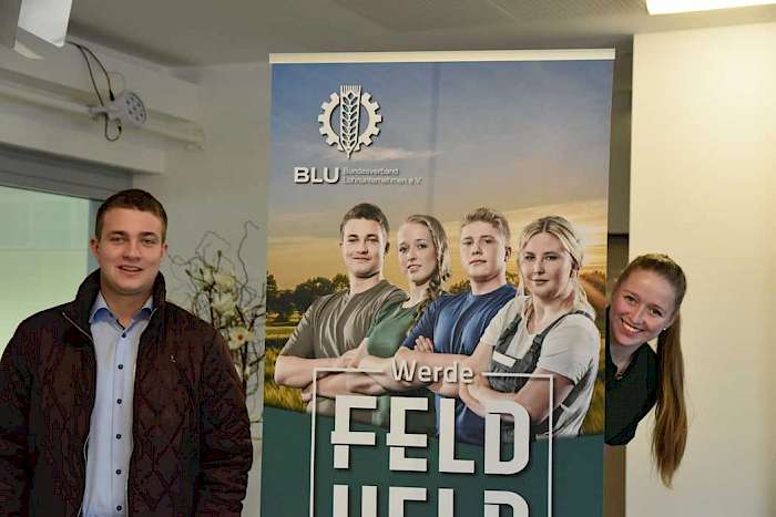 Feldheld: der BLU stellt auf der Pressekonferenz die Feldheld-Kampagne vor.