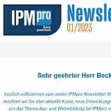 Der erste IPMpro-Newsletter